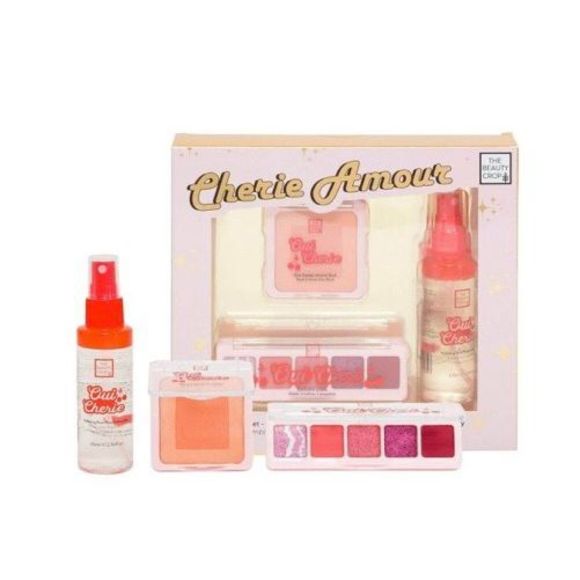 THE BEAUTY CROP - Cherie Amour Gift Set. Eyeshadow Blush & Setting Spray NWT! - Picture 5 of 12
